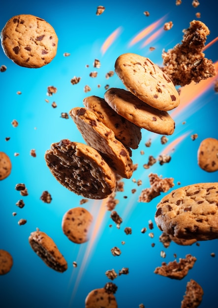 Délicieux arrangement de biscuits