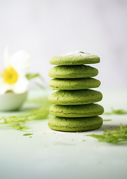 Délicieux arrangement de biscuits