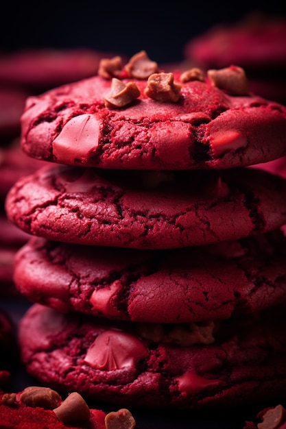 Délicieux arrangement de biscuits