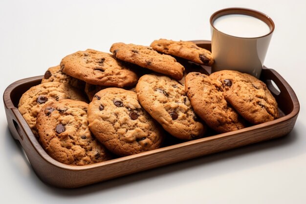 Délicieux arrangement de biscuits