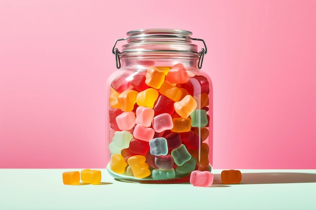 Délicieux arrangement de bonbons