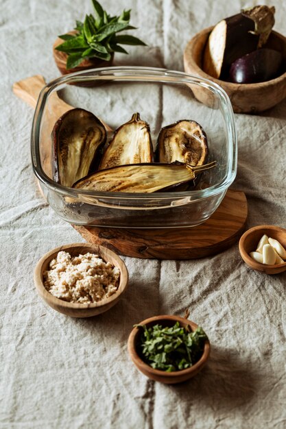 Délicieux arrangement de repas juif