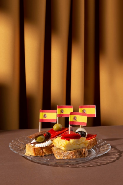 Délicieux arrangement de tapas