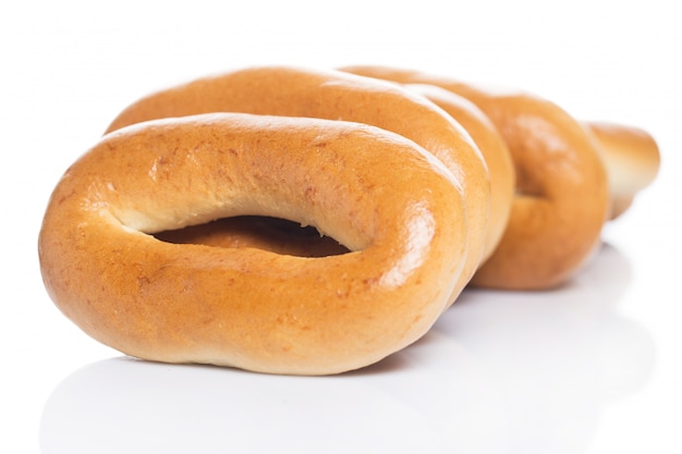 Photo gratuite délicieux bagels à base de bon blé