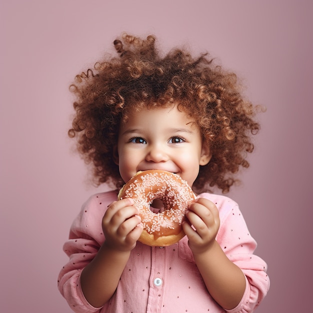 Délicieux beignets générés par ai