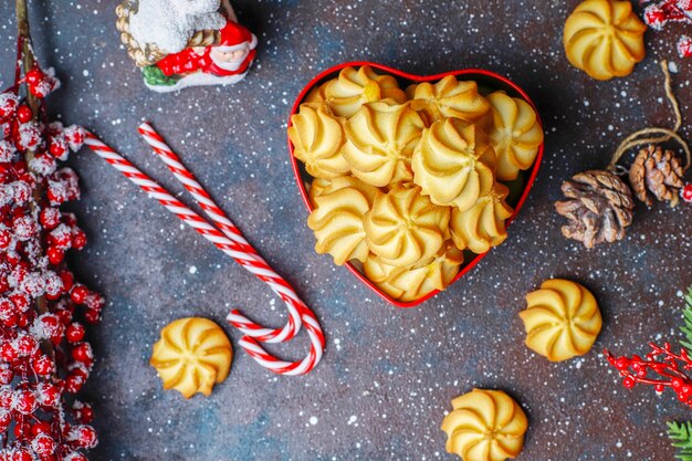 Délicieux biscuits de Noël faits maison.