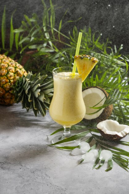 Délicieux cocktail pina colada