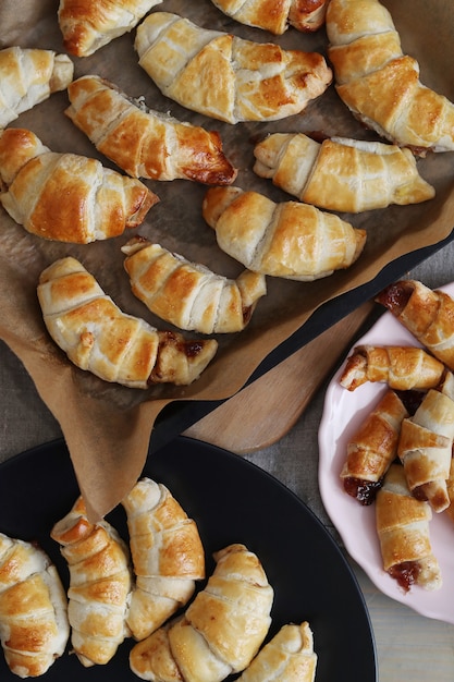 Photo gratuite de délicieux croissants