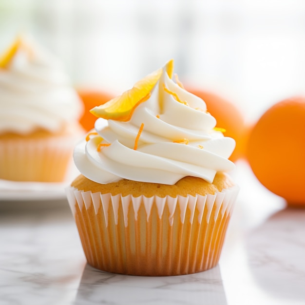 Délicieux cupcakes aux fruits