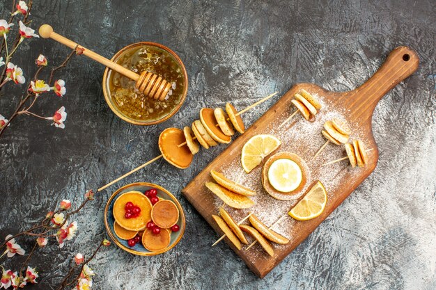 Délicieux dessert savoureux pour la célébration