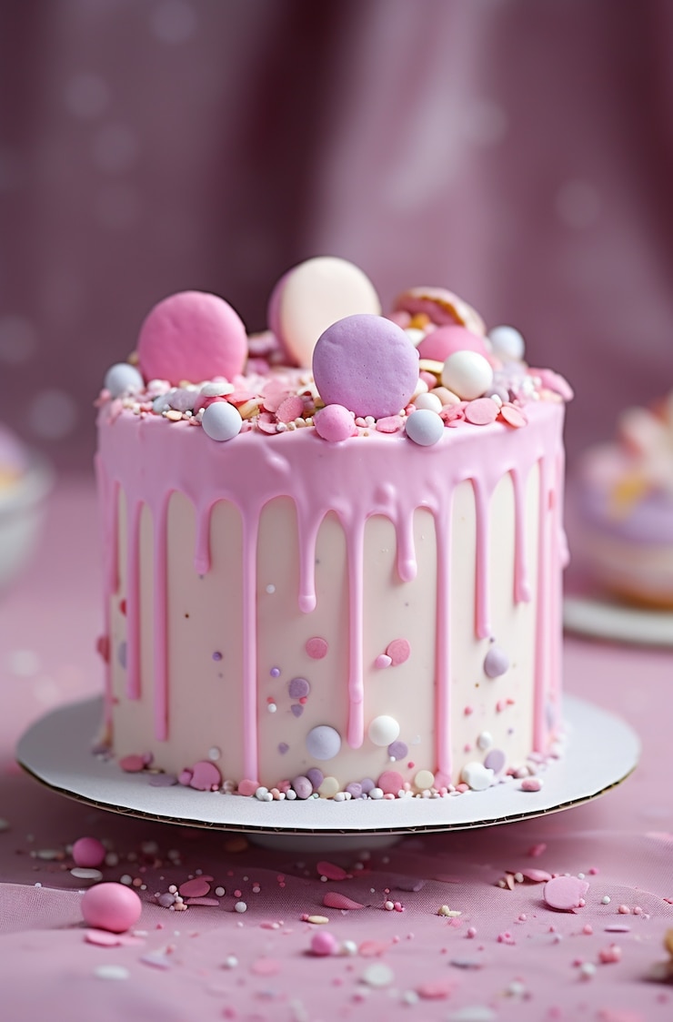 Photo gratuit un délicieux gâteau avec des fruits.