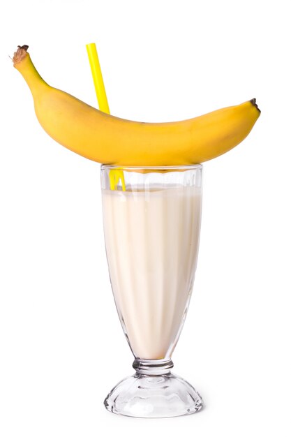 Délicieux milk-shake à la banane