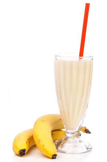 Délicieux milkshake à la banane