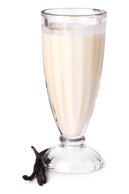 Délicieux milkshake à la vanille