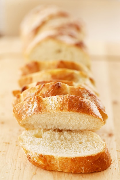 Délicieux pain sur la table