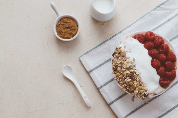 Photo gratuite délicieux petit déjeuner