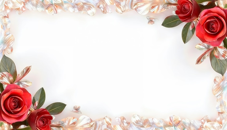 Photo gratuit le design du cadre du jour de la saint-valentin