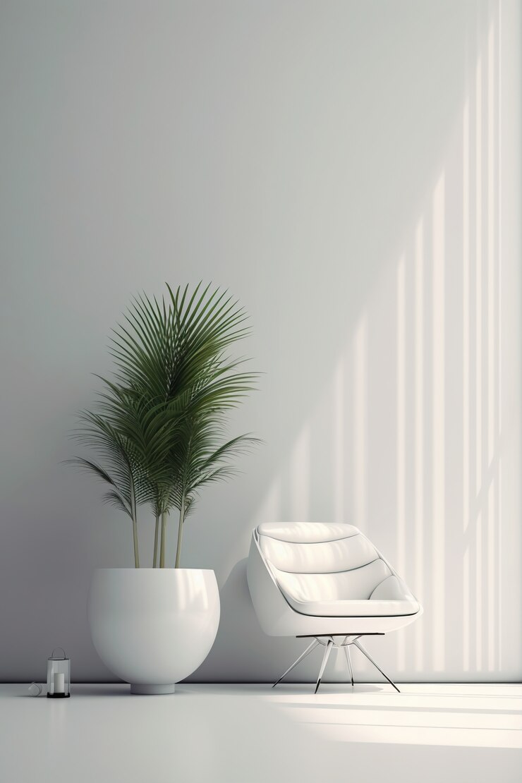 Photo gratuit design d'intérieur incroyable minimal