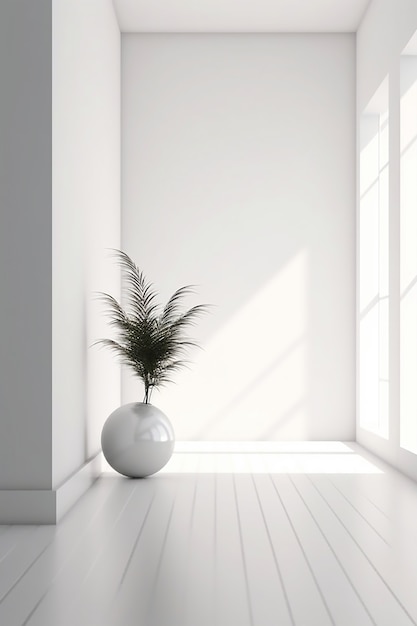 Photo gratuite design d'intérieur incroyable minimal