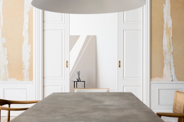 Design intérieur minimaliste et spacieux