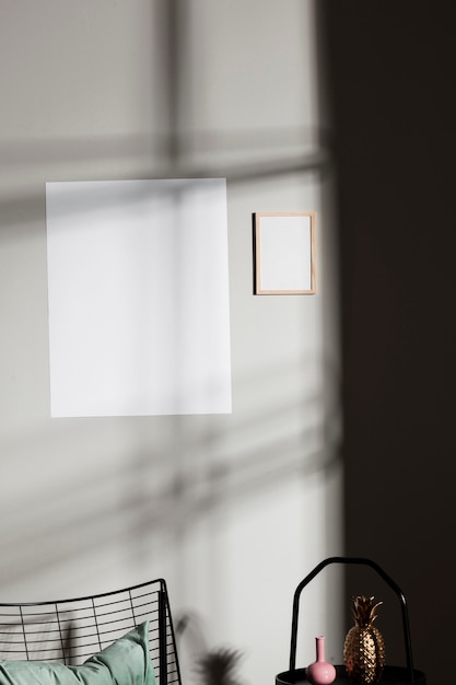 Photo gratuite design d'intérieur minimaliste