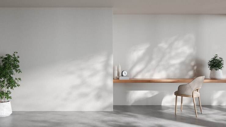Photo gratuit design d'intérieur minimaliste