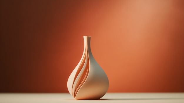 Photo gratuite design de vase moderne et élégant