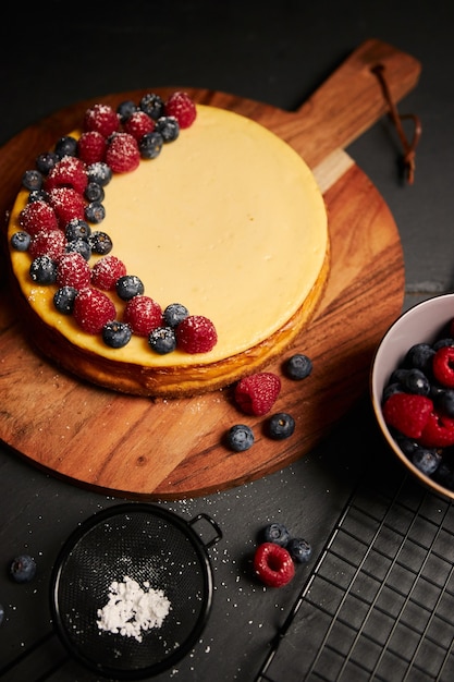 Photo gratuite dessert sur la table