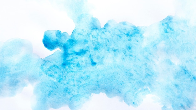 Dessin abstrait nuages bleus