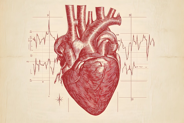 Photo gratuit dessin d'anatomie de style vintage