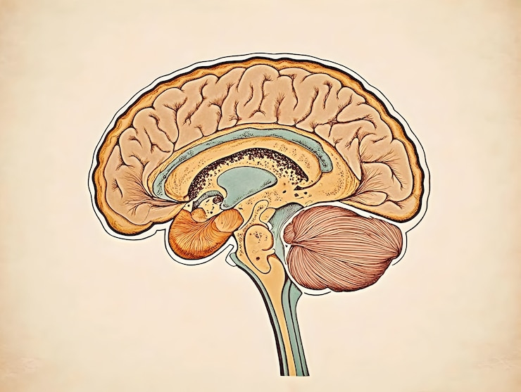 Photo gratuit dessin d'anatomie de style vintage