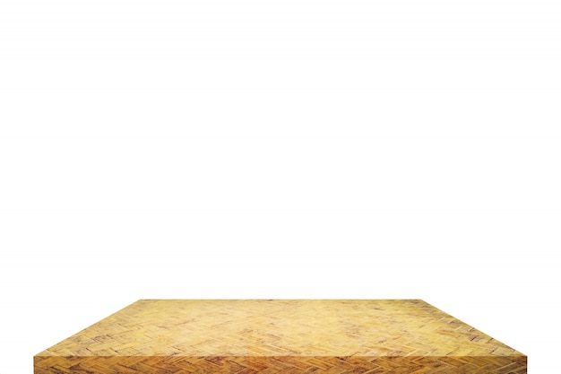 Dessus de table sur isolé