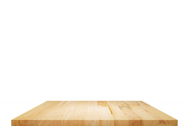 Dessus de table sur isolé