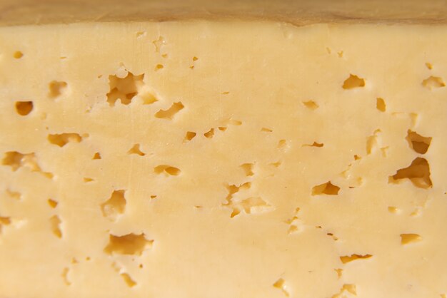 Détail du fromage brésilien traditionnel