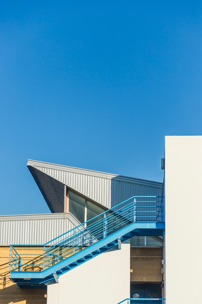 Détail des escaliers urbains