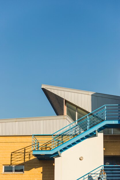 Détail des escaliers urbains