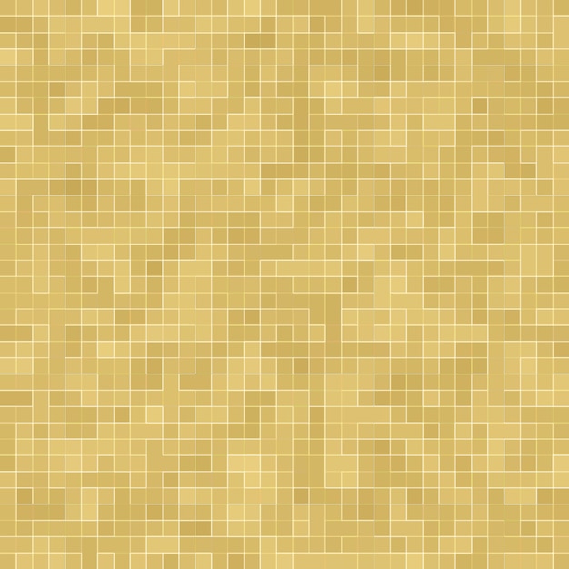 Photo gratuite détail de l'or jaune mosiac texture mosaïque en céramique abstraite ornée du bâtiment. modèle sans couture abstrait. pierres en céramique colorées abstraites.