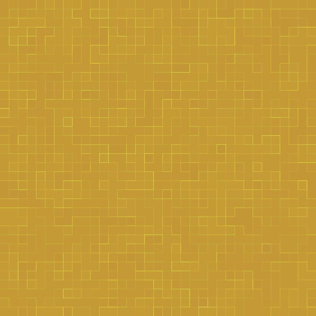 Détail de l'or jaune Mosiac Texture mosaïque en céramique abstraite ornée du bâtiment. Modèle sans couture abstrait. Pierres en céramique colorées abstraites.