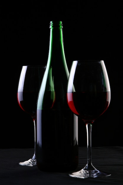 Deux verres à vin