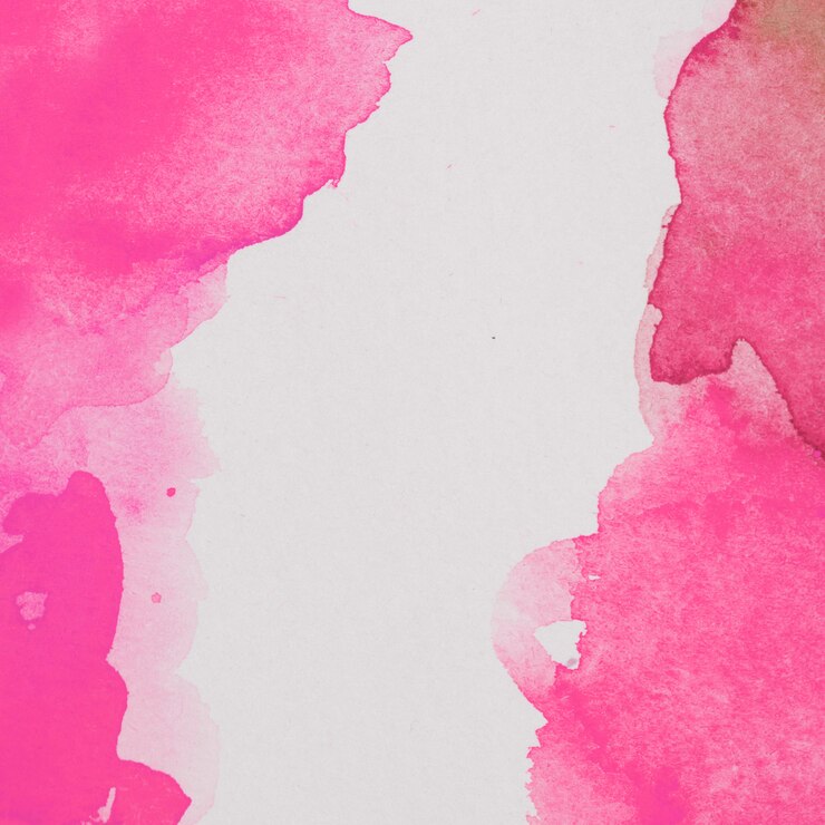 Photo gratuit déversements d'aquarelle rose