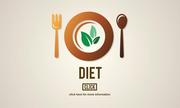 Diète Santé Nutrition Vie Nourriture Conception de l'alimentation
