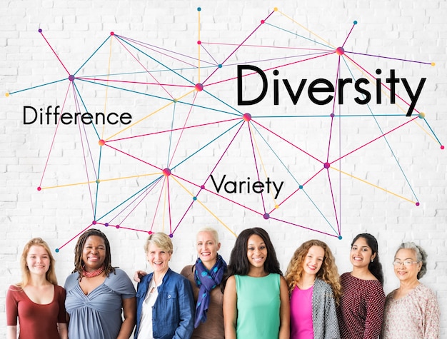 Différence Variété Diversité Travail d'équipe Réussite