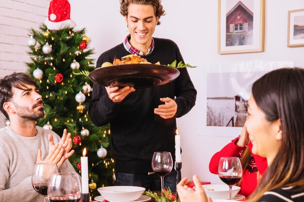 Dîner de Noël avec la Turquie