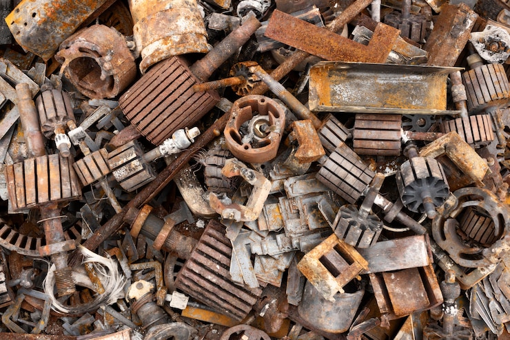 Photo gratuit disposition des objets sales