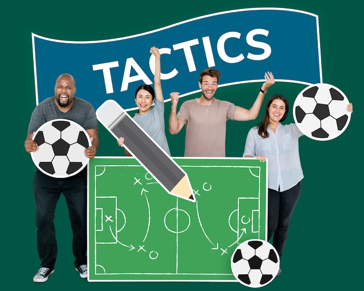 Photo gratuit diverses personnes acclamant un match de football