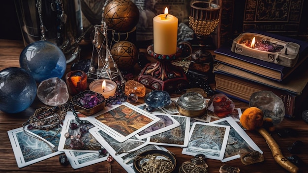 Divination et divination créées avec la technologie Generative AI