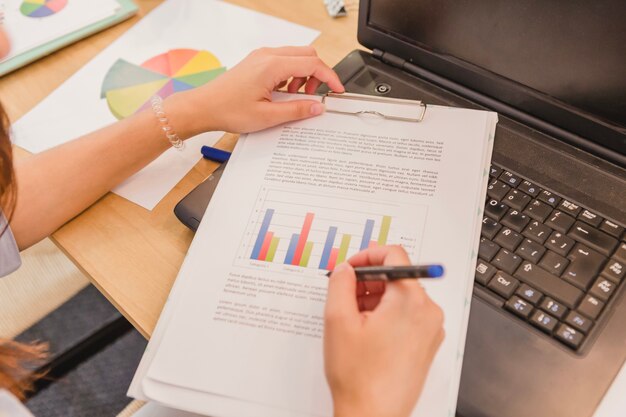 Données comptables femme récolte