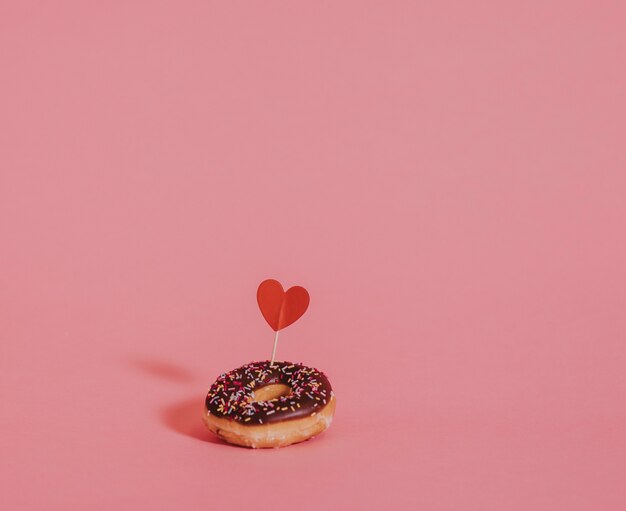 Donut surprise Saint Valentin