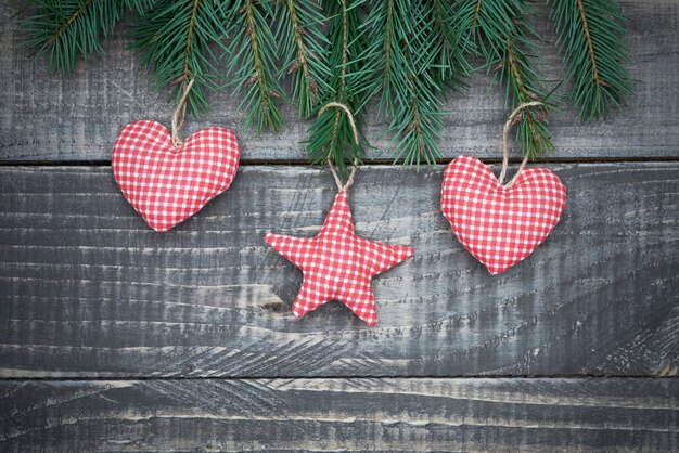 Douce petite décoration de Noël à la main