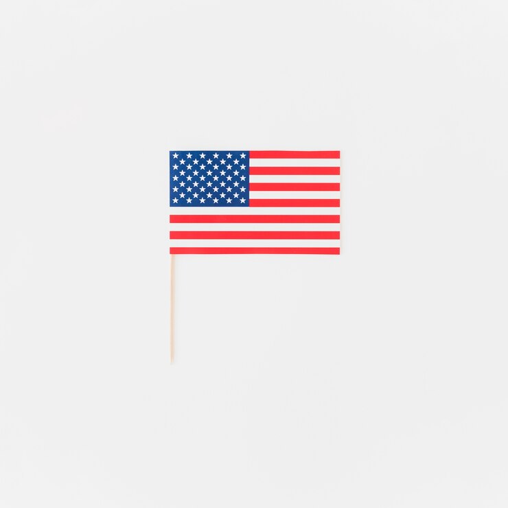 Photo gratuit drapeau américain pour le jour de l&#39;indépendance